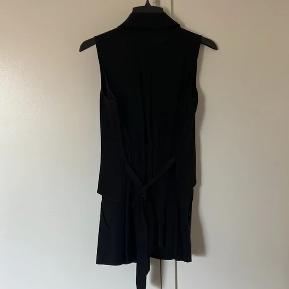 Emporio Armani Silk Trench Vest - Picture 5 of 9